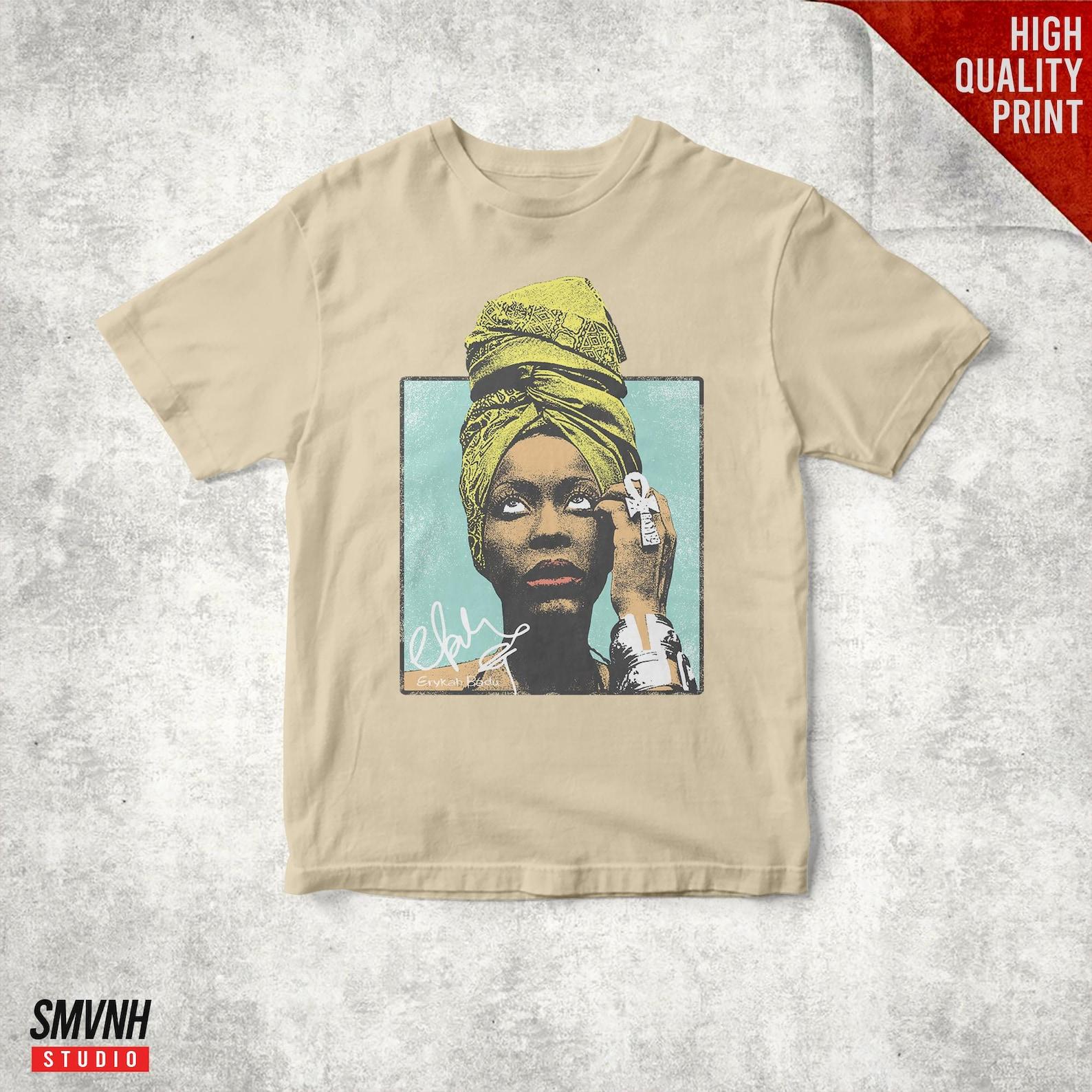 Erykah Badu Retro Unisex T shirt M