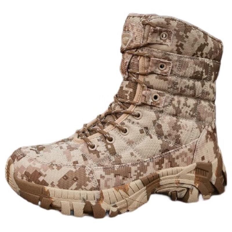 Men s High-Top Camouflage Outdoor Tactical Boots 47