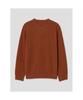 SHIFT.G Wool Texture Crewneck Sweater Orange
