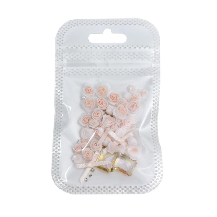 Mixed 3D Flower Nail Art Decor 3D Nail Charms Nail Gems Nails Rhinestones Pearls 1