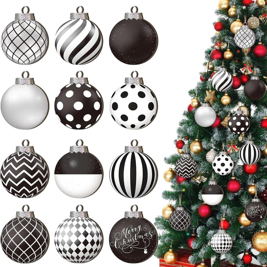 Wooden Dwarf Christmas Tree Ornaments Set Wood Christmas Tree Hanging Ornaments Kits Home Decor Party Holiday Wooden Ornaments For Crafts 12pc