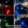 1pc Solar Powered Car Anti-collision Warning Light Door Handle Protector  Car Decorations
