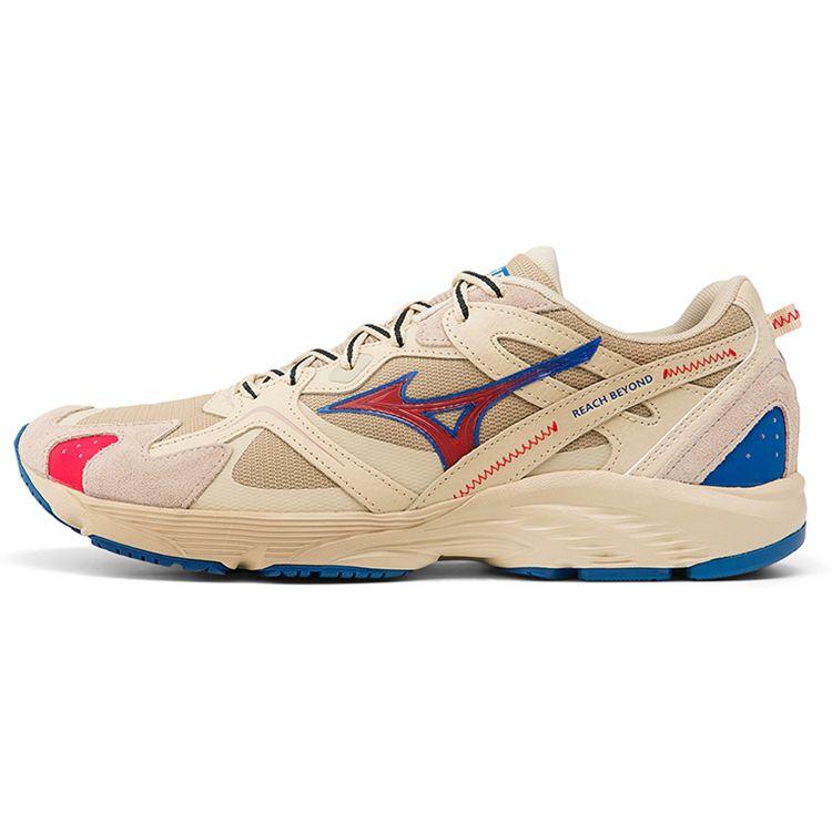 Mizuno LG 90s EC Comfortable Versatile Shock Absorbing Non-Slip Wear-Resistant Breathable Low-Top Casual Running Shoes Unisex sneaker Sand D1GH212507
