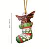 1pc Christmas Ornaments Hanging Decor for Tree, Holiday Party Home Decor, Birthday Scene Supplies