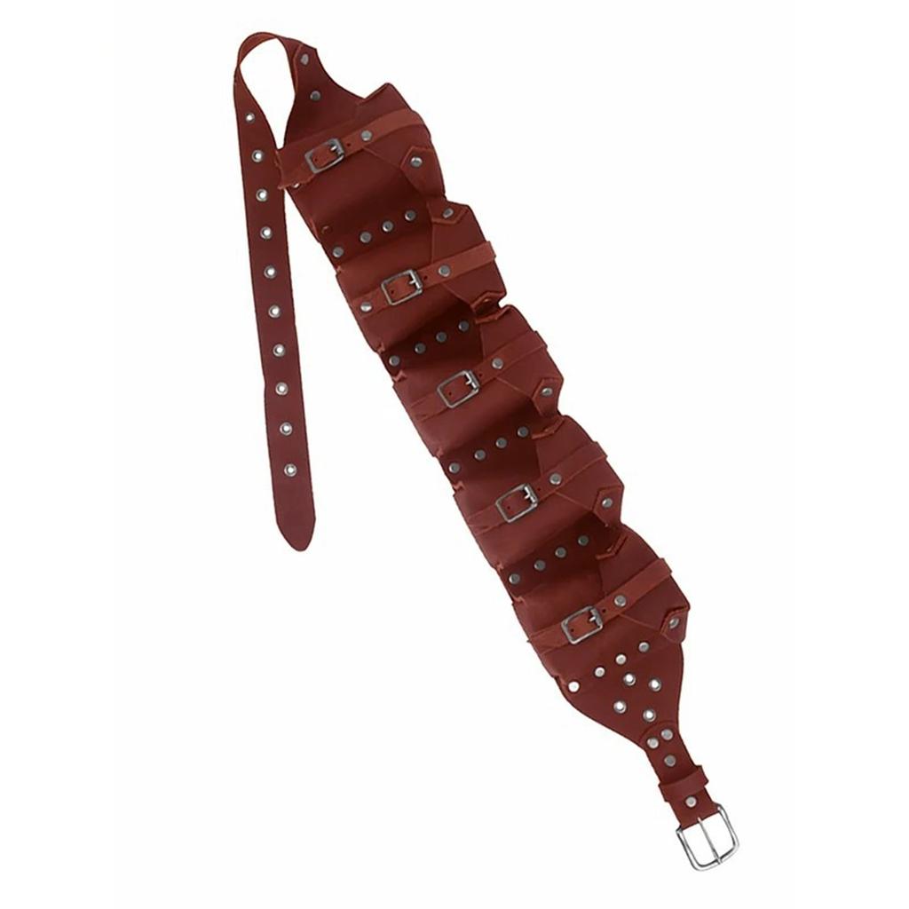 Men Grommet Belt Cosplay Alchemist WaistBelt Cosplay Industrial Age LARP Cosplay for Costume Photography Props