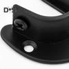 1 Set Closet Rod Bracket with Screws Rustproof Corrosion Resistant Simple Installation Curtain Rod Holder Closet Rod Support Kit