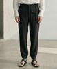 SEVENSELAH [Summer] Hubis Front Pocket Half Cargo Joggers Black