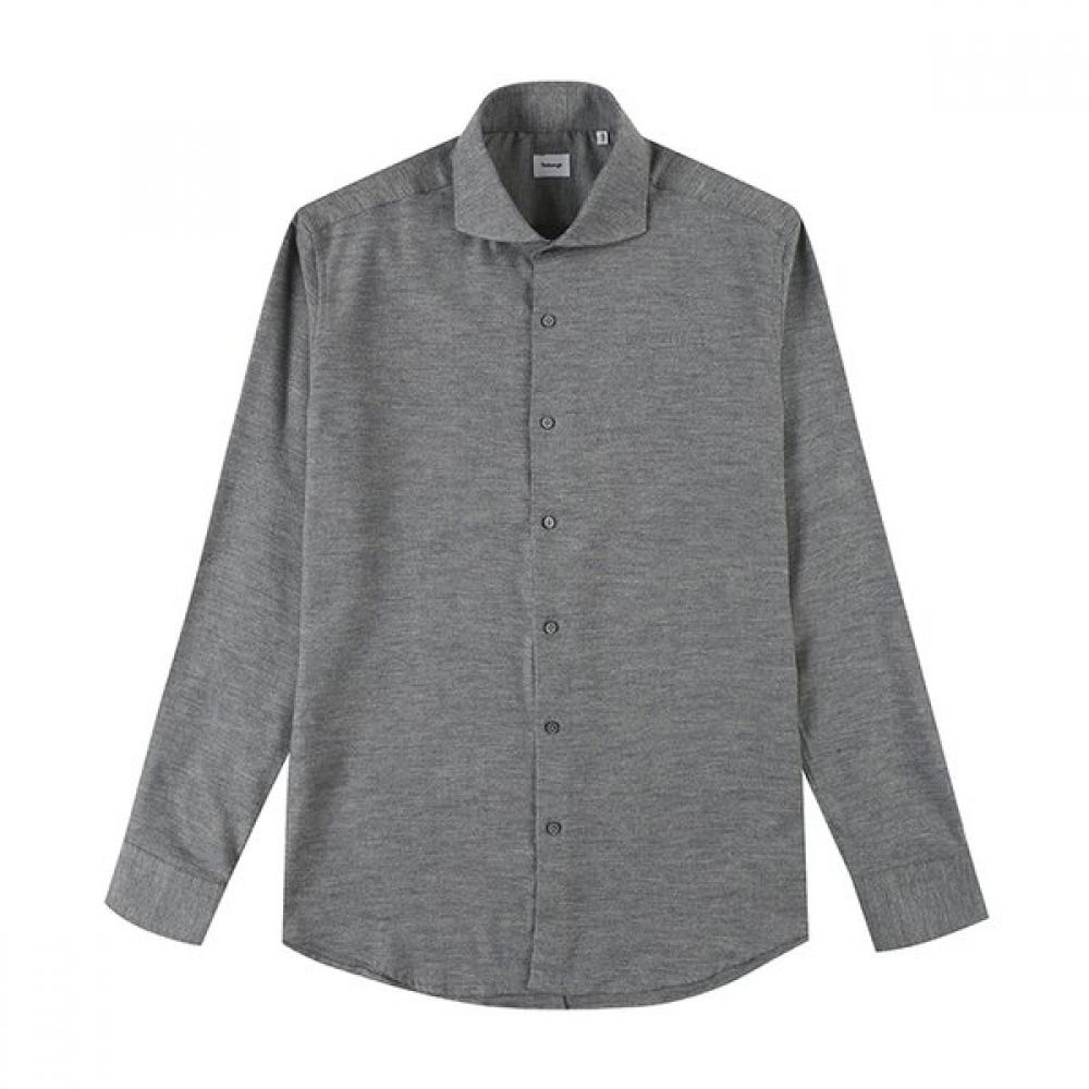 Vanbrough Fleece Solid Wide Slim Shirt Blfsl1 126gy 100