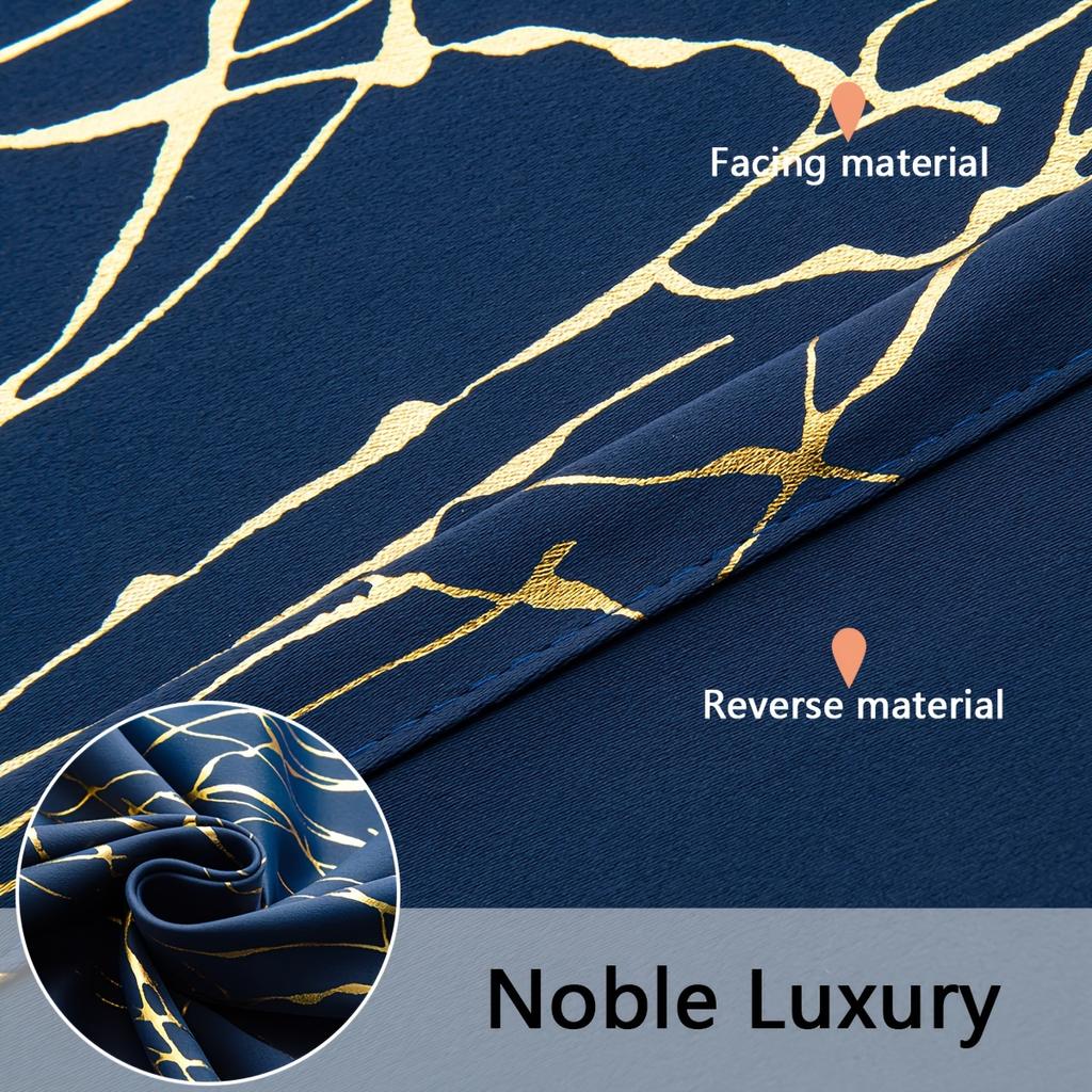 1 Stück Verdunkelungsvorhang mit bronzierendem silbernem Zweig – modern, schlicht, für Schlafzimmer, Balkon, Wohnzimmer, schwebendes Fenster, Bürodekoration, Lichtblockierung