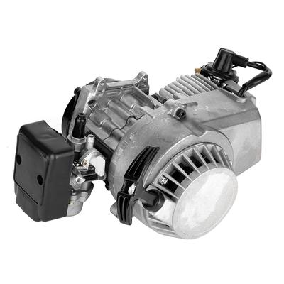 Motor 49cc cu 2 timpi, pornire la sfoară, pentru Motocicletă     Pit Quad Motocicletă de teren Atv