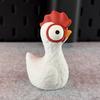 3D Printed Hen Statue Chicken Figurine Animal Sculpture Indoor/Outdoor Home Or Car Ornament Perfect Gift