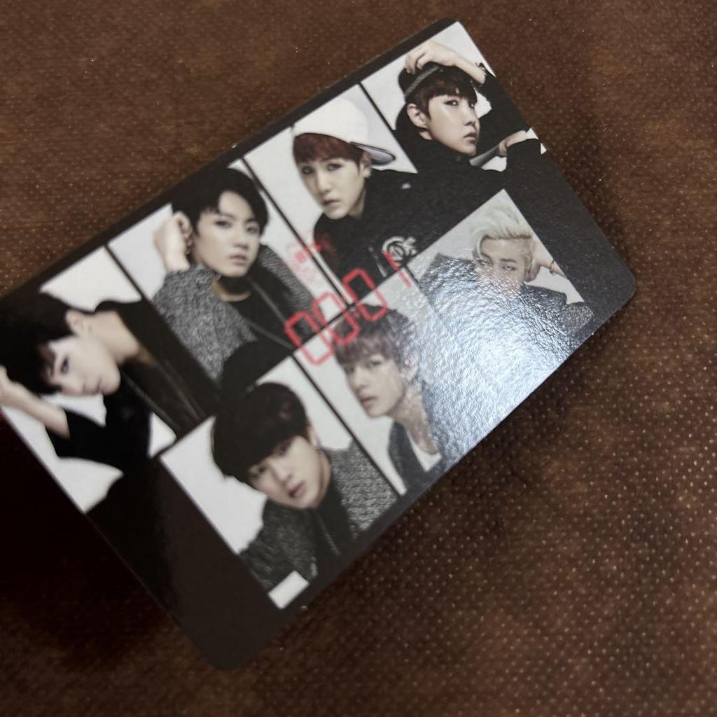 [USED] BTS WAKE UP Trading Cards All