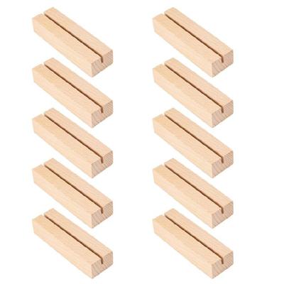 Wood Sign Holders Table Number Holder Stands Name Card Holders for Wedding