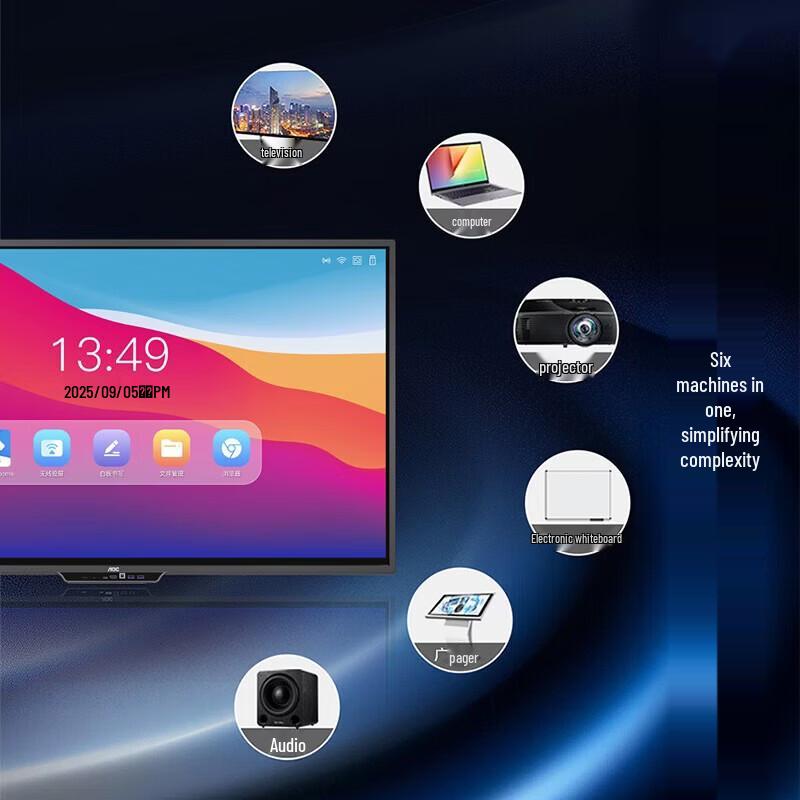 AOC 75-inch 4K Interactive Conference Display (CN version)