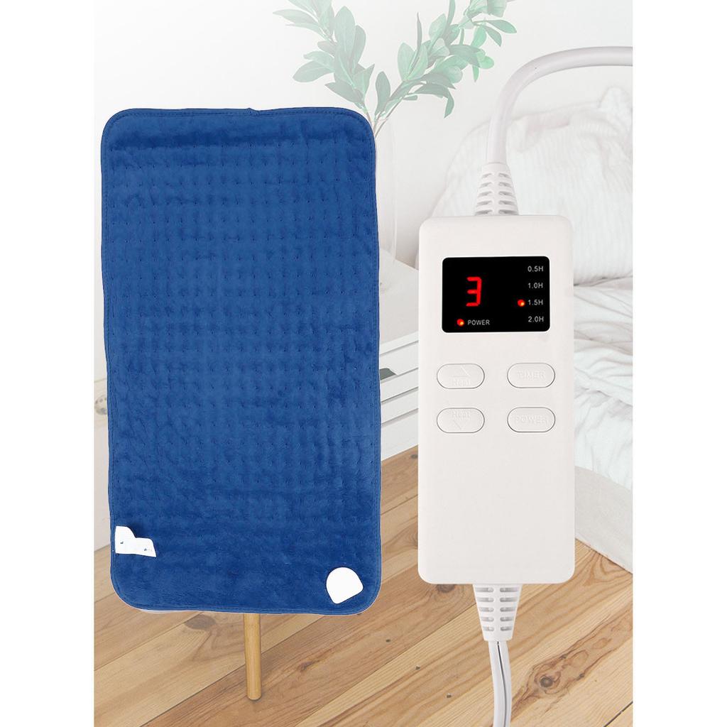 Electric Heating Pad Multifunctional Single Size Home Heating Blanket with 6   Temperature Timer Auto Shut Off  4076