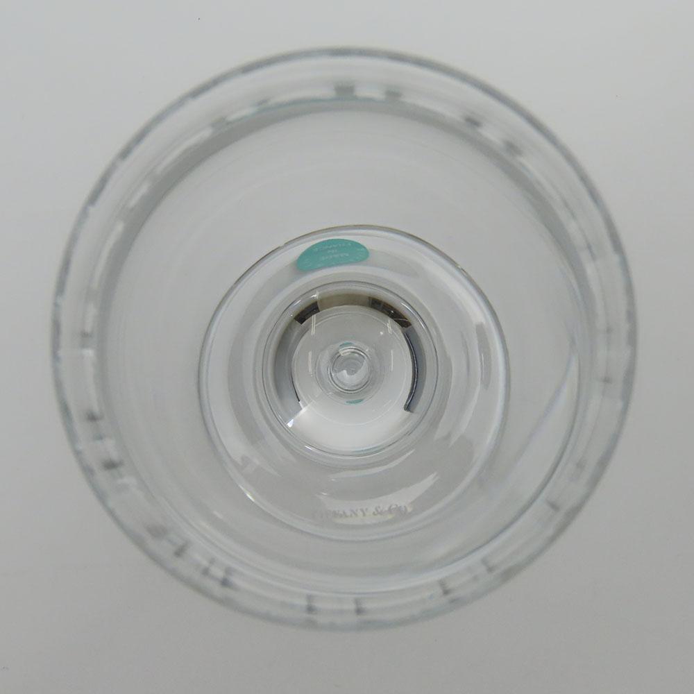 Used TIFFANY&Co. glass Swing pair of glasses Glass Transparent wine glass