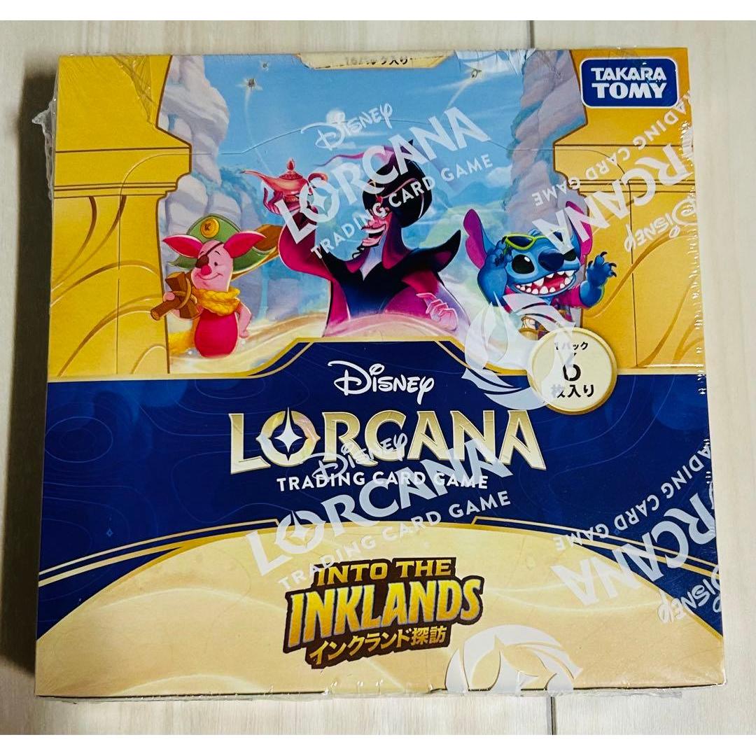Used Disney Lorcana Inland Exploration Box Shrink Included