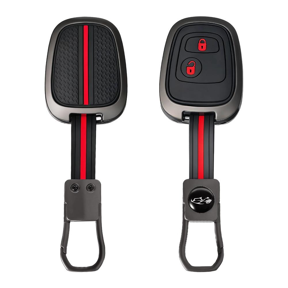 Zinc Alloy Silicone Remote Key Cover Case FOR Citroen C1 C2 C3 C4 Xsara Picasso Peugeot 107 206 207 306 307 407 Toyota Aygo