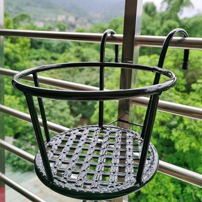 Iron Railings, Guardrails, Balconies, Flower Racks, Hanging Flower Pots, Green Apples, Meat, Hanging Orchids, Living Room Shelves