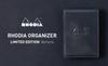 RHODIA Mini 3-Ring System Organizer (11x8cm, 11mm Ring Diameter, Cowhide Leather) Verli Black Cf11ogz04bk
