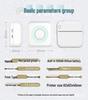 Imprimantă termică mini wireless compactă pentru etichete și fotografii, pentru utilizare mobilă și studenți