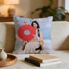 Singer GGracie Abrams Cushion Cover Short plush pillowcase for bed sofa carwashable