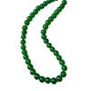 Women's 2025 New Chinese Style Green Jade Chalcedony Accessories