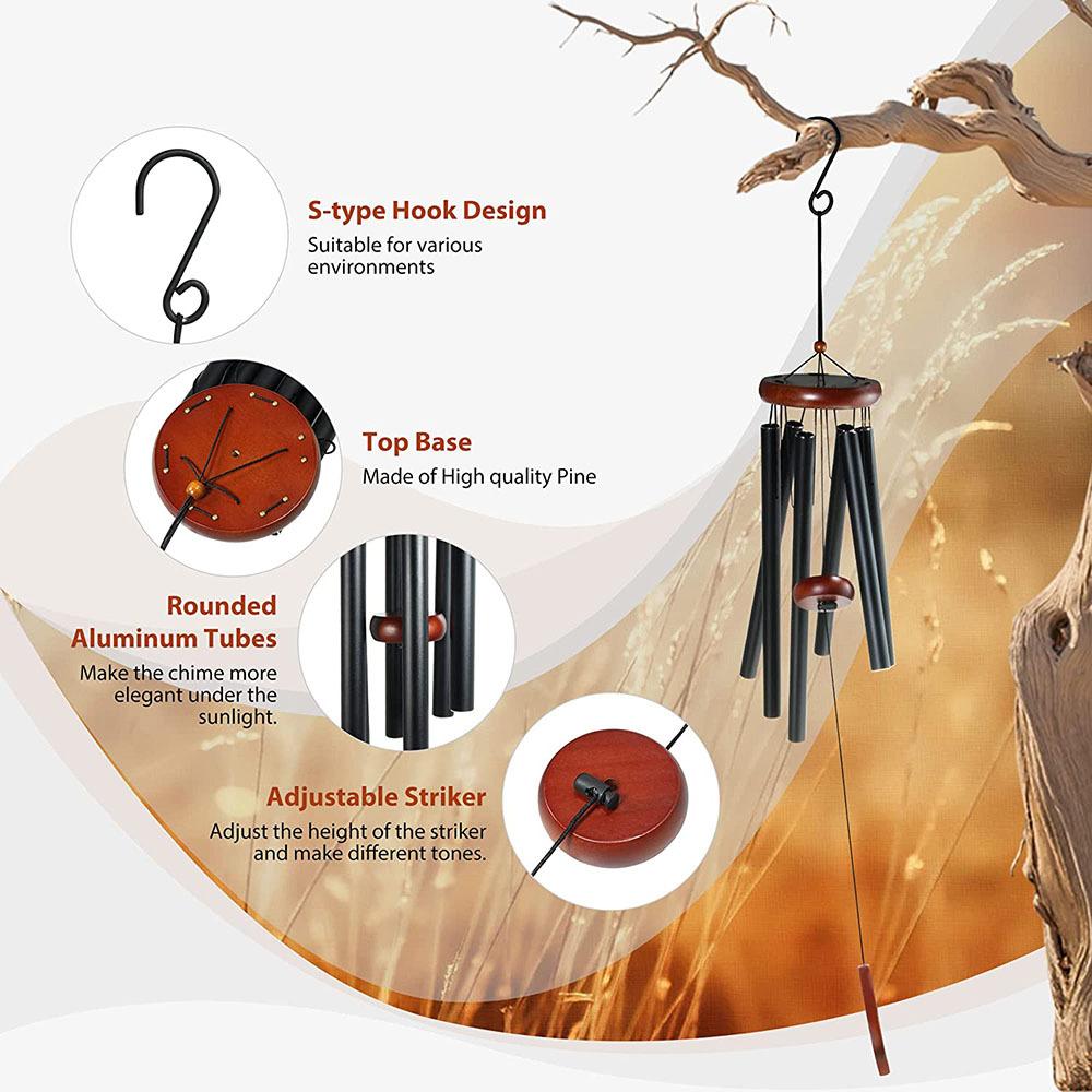 Mom Gift Wind Chimes for Mothers Day Mom Butterfly Birthday from Daughter Gift for Birthday Patio Garden Decor for Outside Indoo