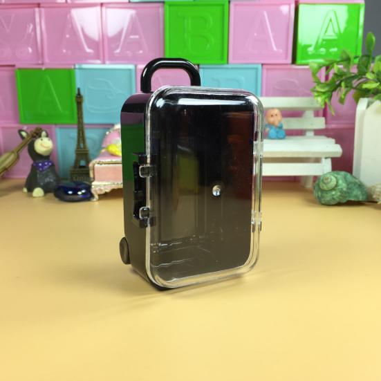 Mini Boîte à Bonbons en Forme de Valise de Voyage à Roulettes, Cadeau de Mariage, Fête, Réception