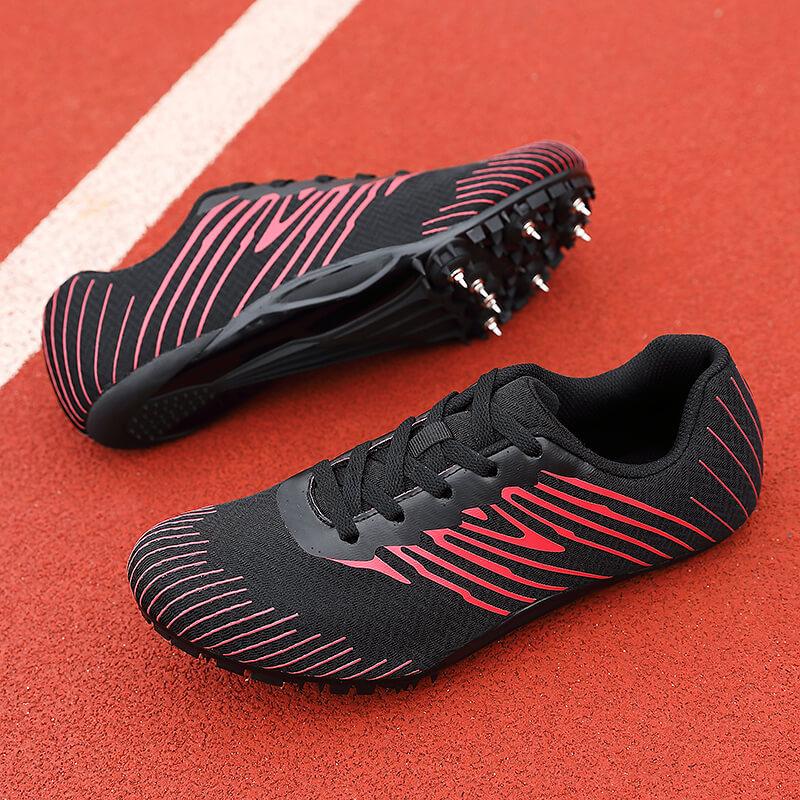 New spike shoes track and field sports shoes breathable professional running shoes sprint men's and women's training shoes middle school students body
