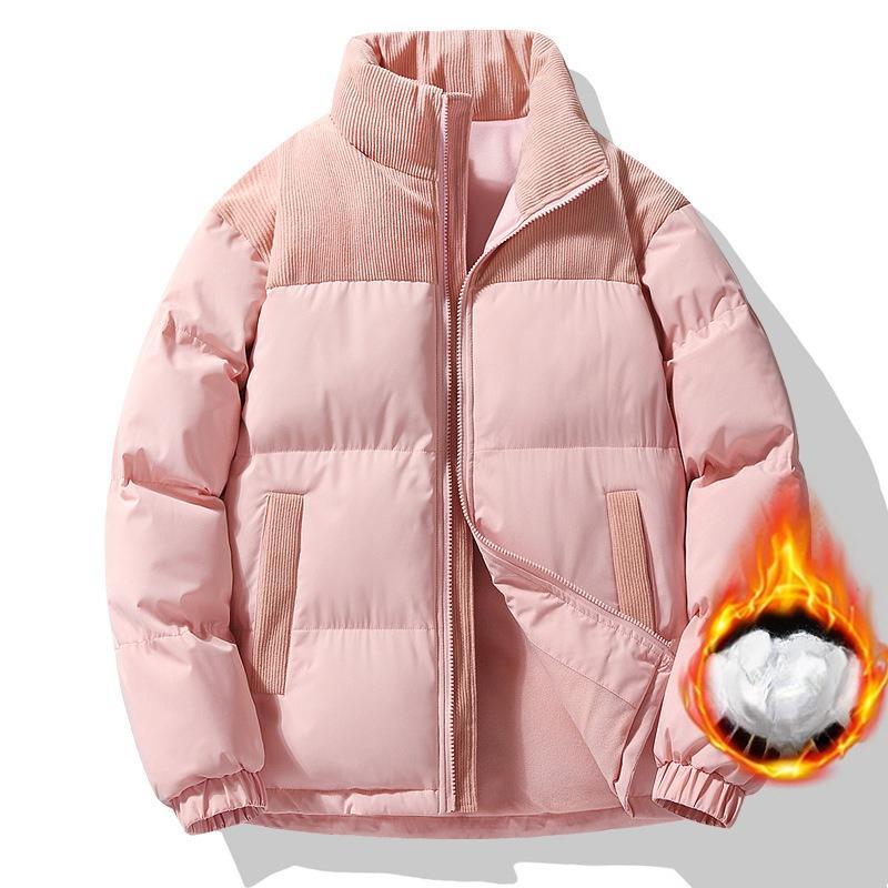 

Winter Jacket Warmth and Thickened Teenager Cotton Jacket Men s Thick Cotton Jacket Fashionable Casual Bread Jacket Jacket 4XL