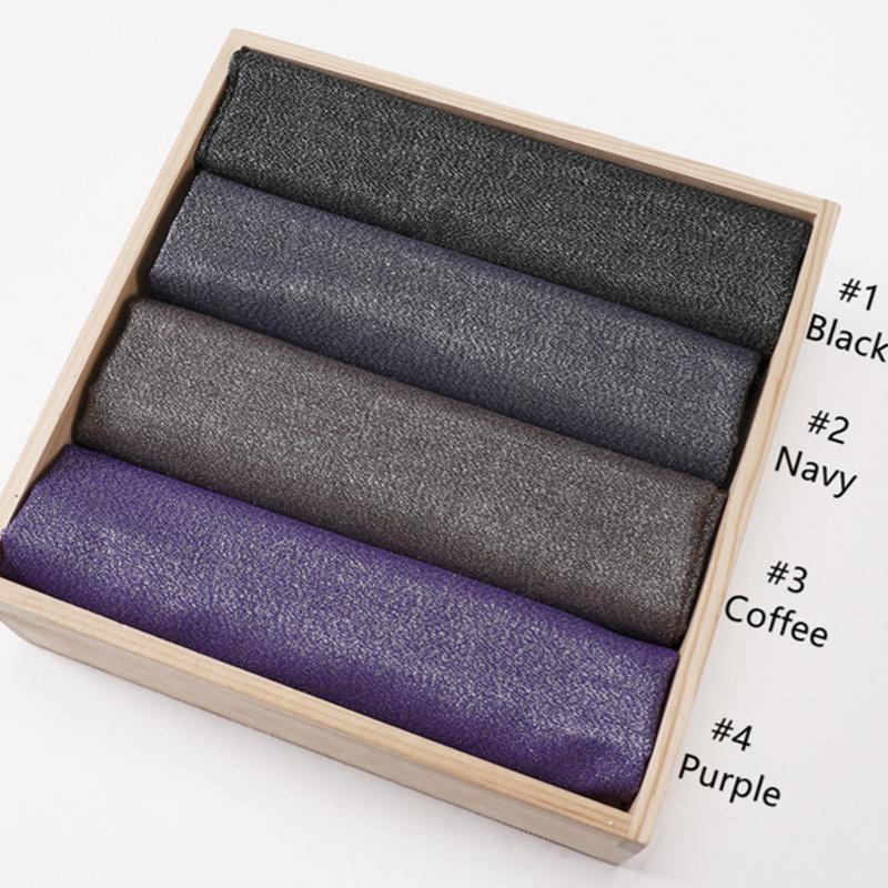 23 Colors Glitter Hijab Cotton Scarf Wraps Plain Shawls Rayon Fabric Silk Silver Wire Headscarf Muslim Scarf Women Instant Hijab