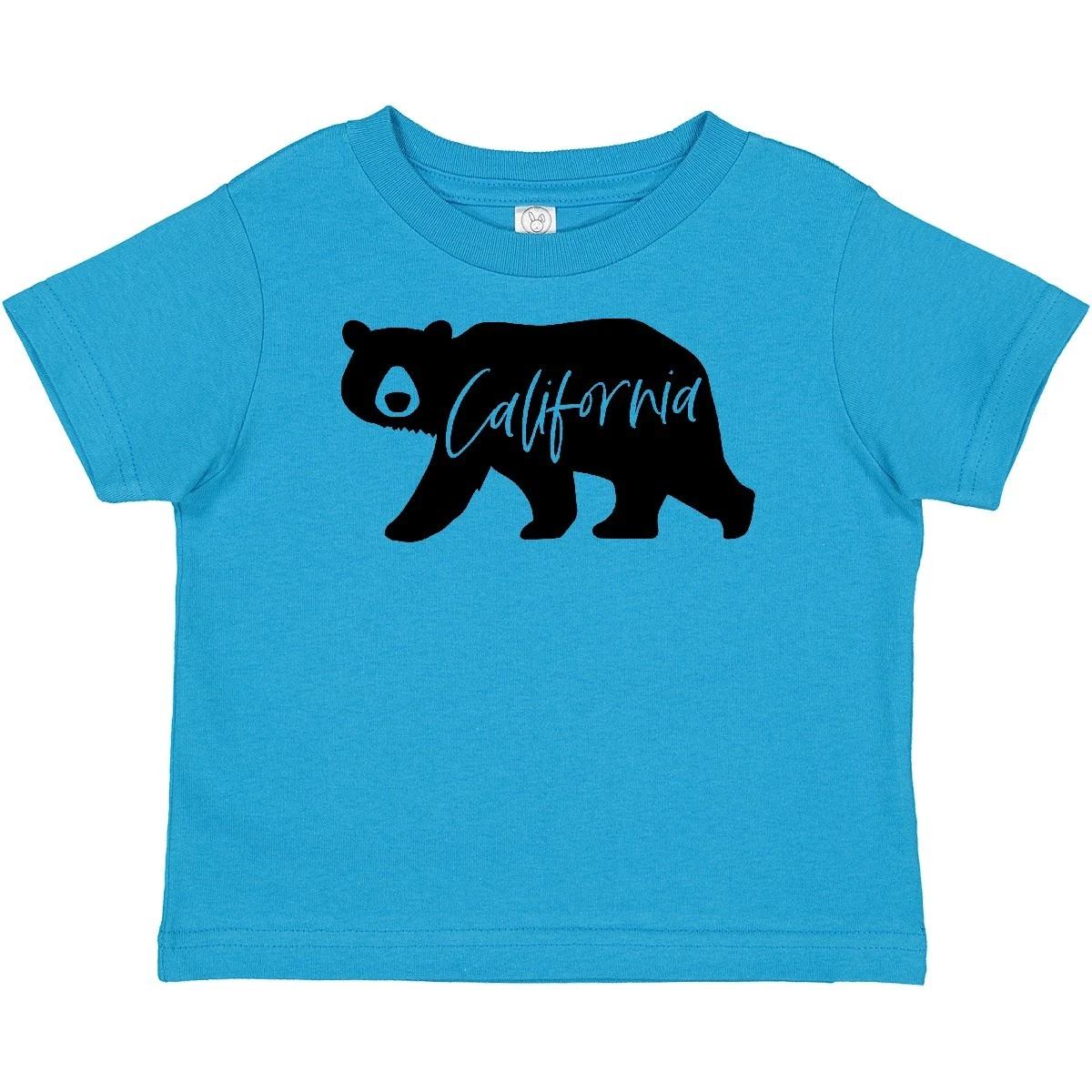 Inktastic California Black Bear Silhouette Baby T-Shirt State Home Grizzly City 110
