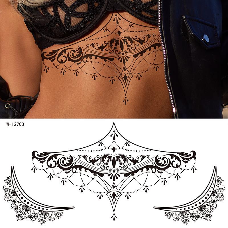 Internet Celebrity Tattoo Stickers Temporary Tattoo Sexy Ins Waterproof Tattoo Stickers