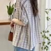 Slimming Top New Summer High-end Light Luxury Floral Short-sleeved Shirt for Women