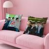 Hot Movie W-Weak Hero Class 1 Pillow Case Anti-Dustmite Pillowcase Invisible Zipper Silky Short Plush Sofa Cushion Cover