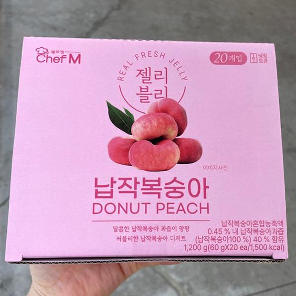 Chef-M JellyVely Flat Peach 60g x 2P0 One thing
