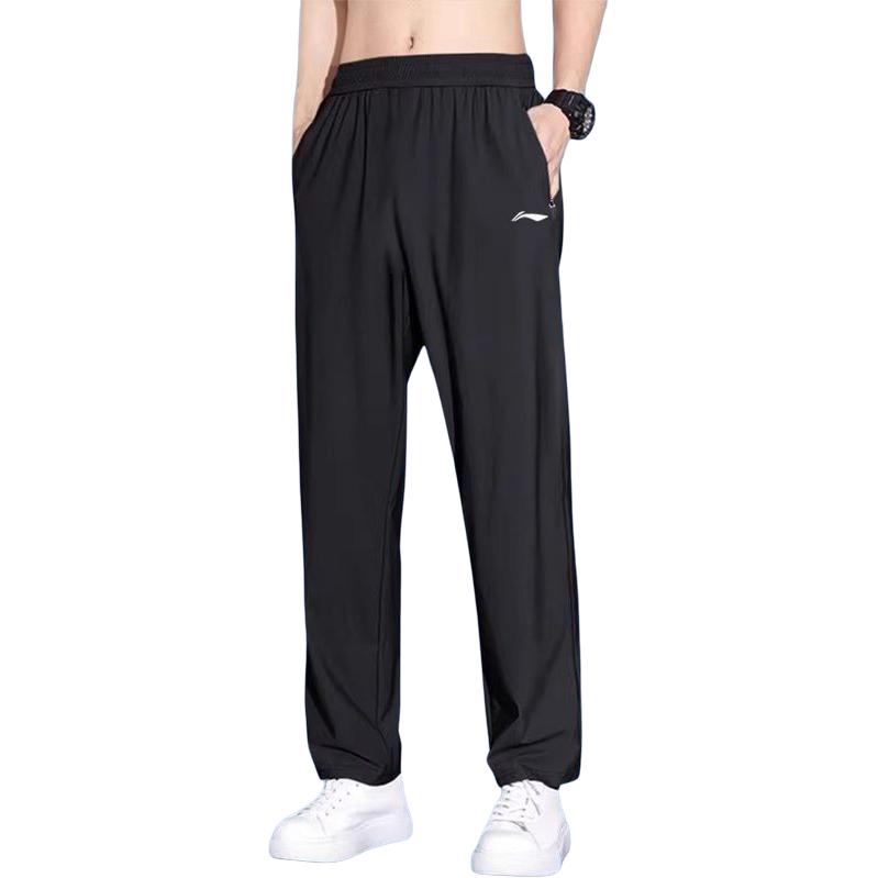 Li Ning Sports Pants Men's Black Moderate AYKS487-1