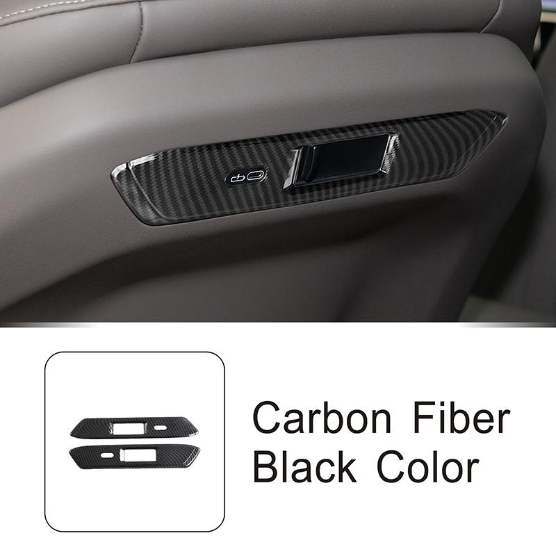 

Carbon Fiber Color Front Seats Decoration Strips For BMW X3 G45 2025 Car Styling Interior Accessories 2 pieces