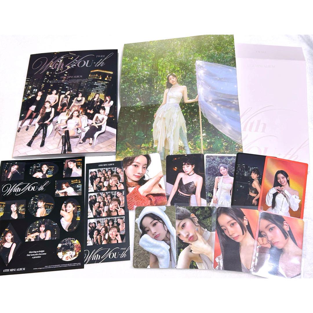 

[USED] Dahyun With YOU-th Set TWICE Trading Card CD Photo Card