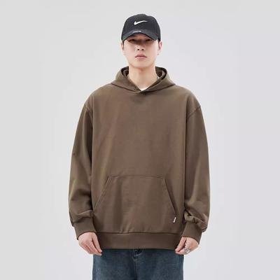 Österreichischer Samt Frühling Schwerer Pullover Herren Langarm Locker Auf Kleidung Amerikanische Kapuzenjacke