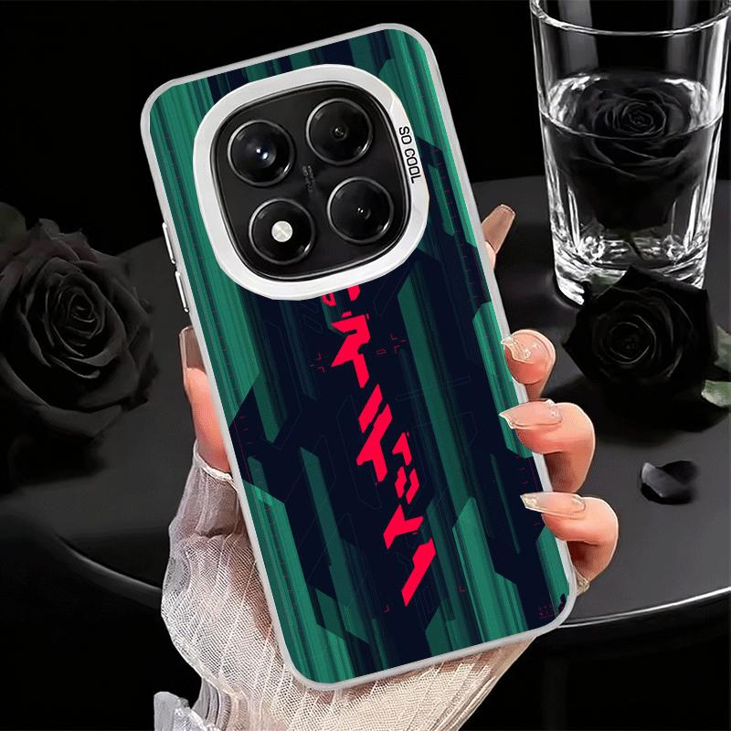 Cyberpunk Aesthetics Soft Phone Case for Xiaomi Redmi Note 13 14 15 Pro Plus 12S 12 11S 11 11T 10S 10 Shockproof Cover Back Shel