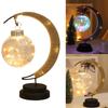Moon Shape Led Eid Mubarak Ramadan Night Light Bedside Desk Lamp Gift Decoration