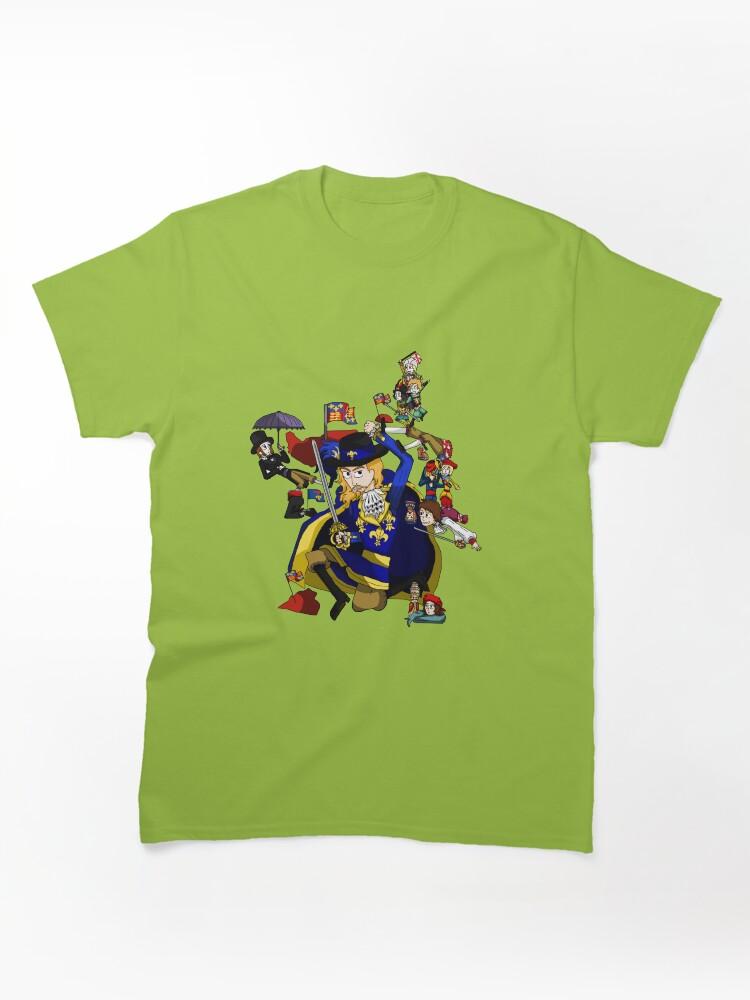 Europa Universalis Renaissance Map of France Classic T-Shirt