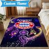 Custom Name Bayern Munich Dreamscape Rug Game Carpet, Floor Mat for Bedroom Living Room Entryway Rug, Home Decor Idea Gift for Christmas birthday