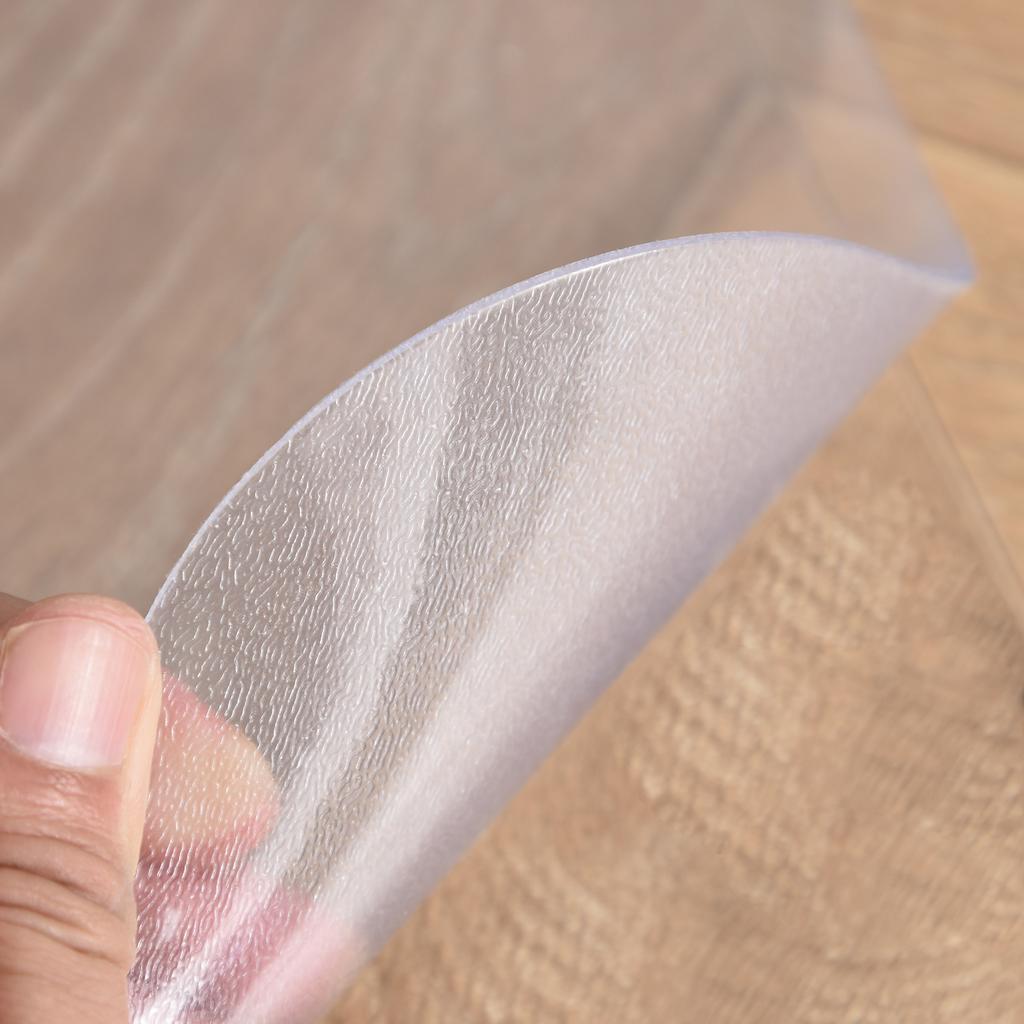 Chair Mat for Hard Floors, 90 X 120 Cm Non-Slip Transparent Floor Mats for Wood/Tile Protection, Office & Home