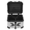 Motorcycle Top Case Aluminum Alloy 45L Waterproofing Theft Proof Motorcycle Rear Top Box Tail Trunk