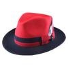 Feather Felt Hat British Hot Sale Woolen Top Hat Gentleman'S Hat Versatile Retro Fashion Autumn And Winter Jazz Hat