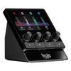 Stream 100 USB Audio Controller Intuitive Audio Controller for Managing Live Streams In Real Time Up To 8 Tracks LCD Display 4 Action Buttons