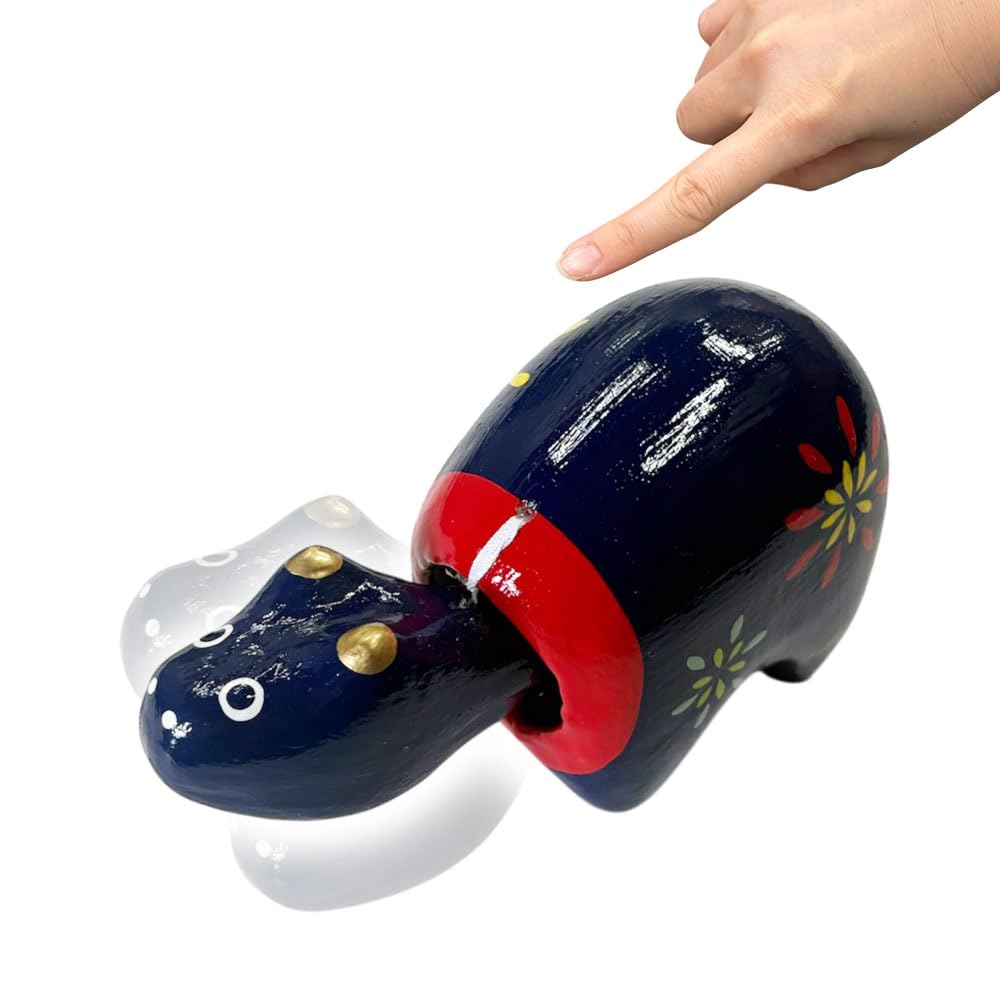 

in Rare Akabeko Good Luck Protection from Evil and Handmade Folk Craft Made in Fukushima Prefecture 14cm Fireworks [Made Japan, Production] Cow, Cow,